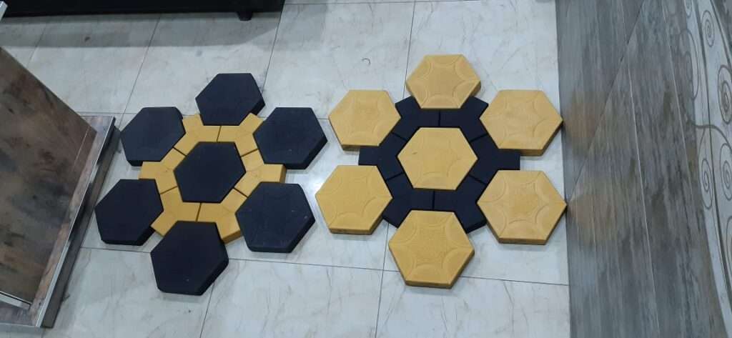 Concrete hexagonal
